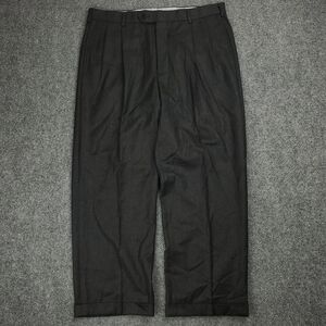 Brooks Brothers Madison Wool Dress Pants 34 Vitale Barberis Canonico Pleated